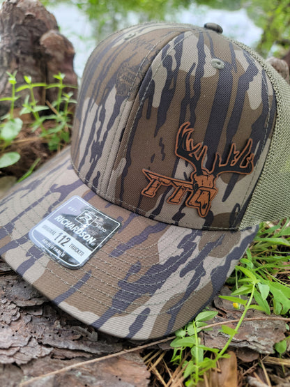 Classic 112 Snapback Deer Leather Patch