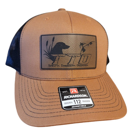 Classic 112 Snapback Duck Dog Leather Patch