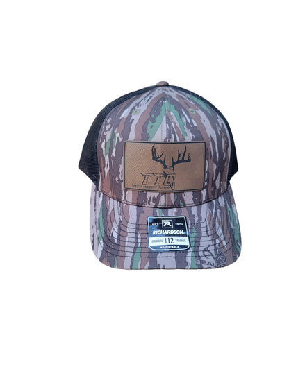 Classic 112 Snapback Deer Leather Patch